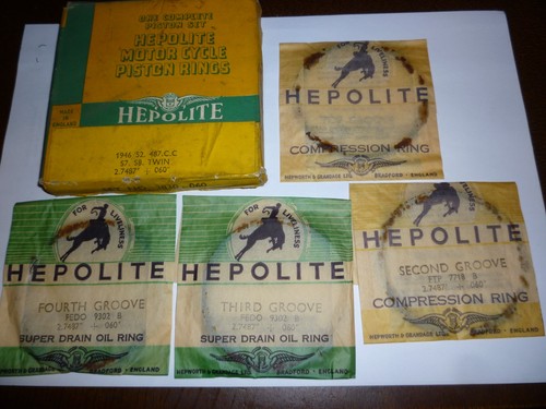 Hepolite piston ring set - hepolite,