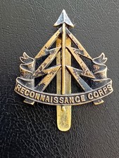 Original ww2 Reconnaissance Corps  British Army Cap Badge.