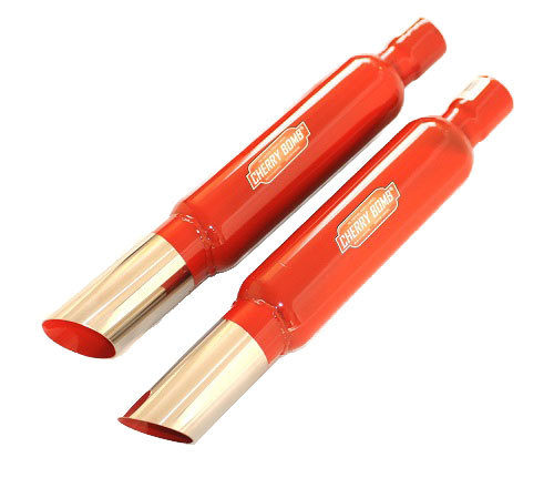 Cherry bomb exhaust tail - cherry,