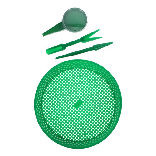 Green plastic soil - green, for