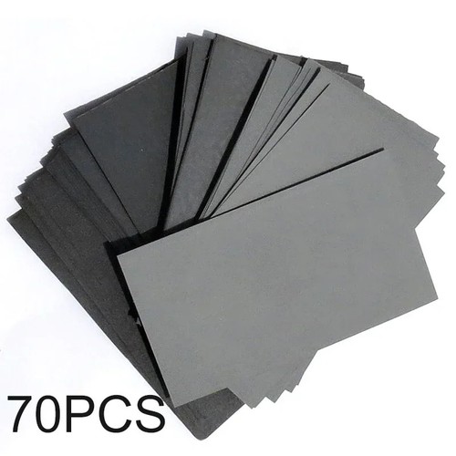 70pcs sandpaper sand paper - 70pcs,