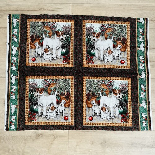 Vintage fabric remnant - fabric, jack
