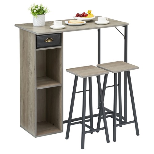 Piece breakfast bar table - bar,