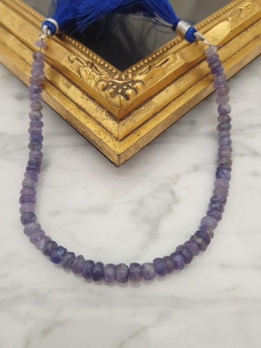 Natural tanzanite graduated - natural,