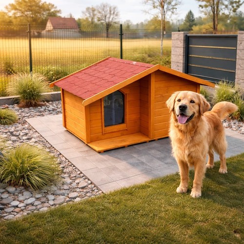 Insulated dog kennel - insulated, xl