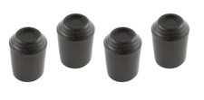 4 PACK BLACK 16mm RUBBER