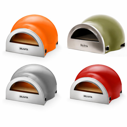 Delivita dual fuel pizza oven - fuel,