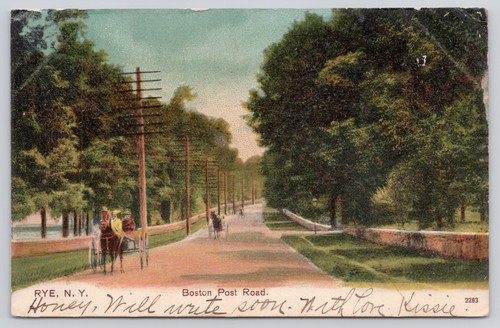 Boston post road rye new - post,