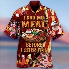Mens Button Down Shirts Funny