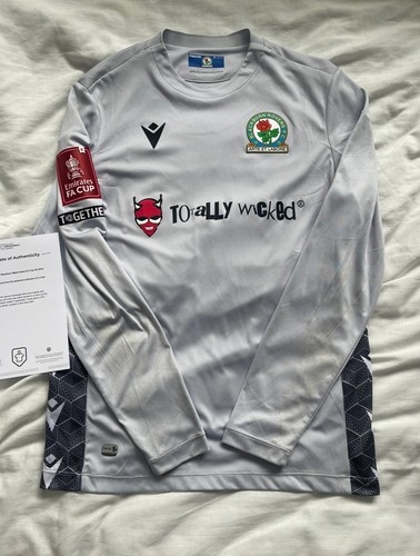 Blackburn rovers match worn - blackburn,