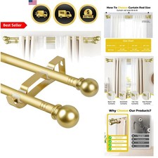 Double Curtain Rod Set 30 to