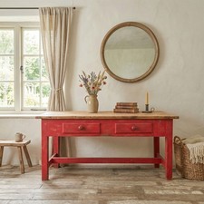 Victorian Pine Farmhouse Table