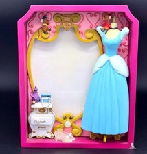 Disney Cinderella 3D Shadow Box Pink Dressing Room Photo Frame  • Glass Slipper