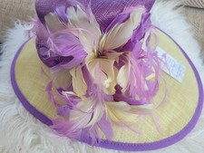 Jacques Vert Wedding Hat Lilac