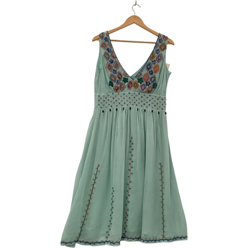Antik batik dress green - antik,
