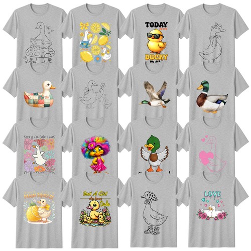 Cute farm animal shirt ducks - cute,