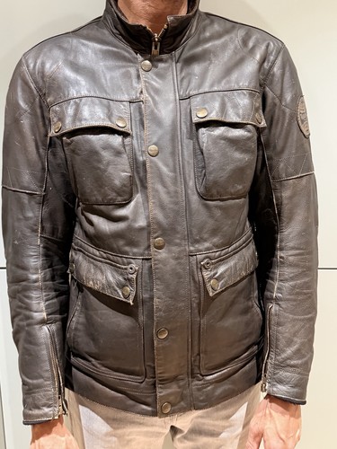Triumph brown leather