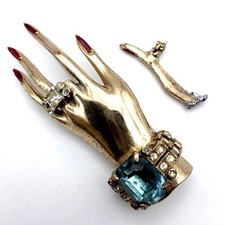 RARE Vintage CORO Ladies Hand