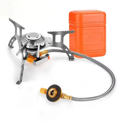 Portable compact gas - stove,