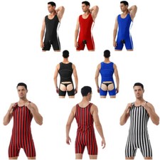 Men's One Piece Bodysuit