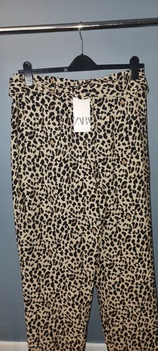 Leopard print women trousers - leopard,