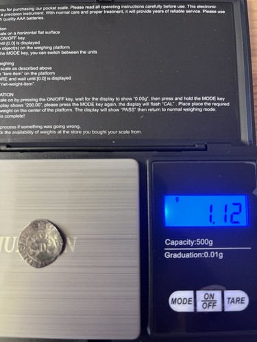 Unresearched hammered silver - hammered,