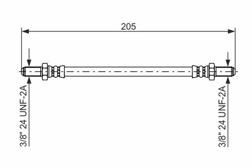 Brake hose for austin - for,