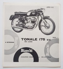 BIANCHI TONALE 175cc DE-LUXE