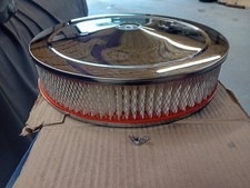 14X3 CHROME AIR CLEANER HOLLEY