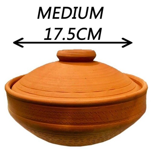 17cm clay pot - 17cm,, casserole