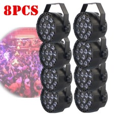8PCS Stage Spotlight LED DMX RGBW Spotlight Strobe Effect Lamp 7 Channel LED!