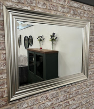 Large Modern Champagne Silver