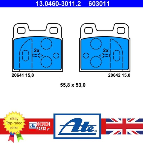 Brake pad set - brake, for