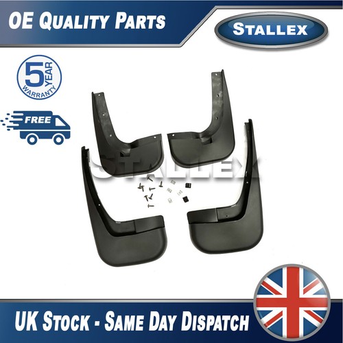 Tailored mudflaps front rear - front,
