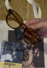 Moscot Dahven 47 Olive Brown
