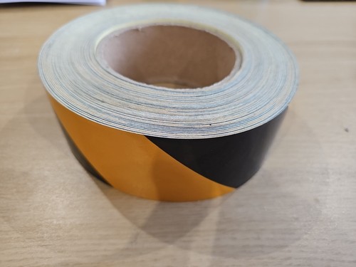 45m 50mm roll yellow - of,