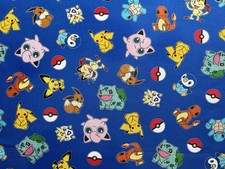 Pokemon Nintendo Cotton Fabric