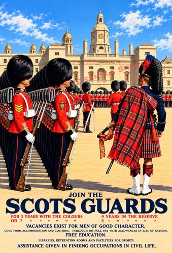 The scots guards recruiting - guards,