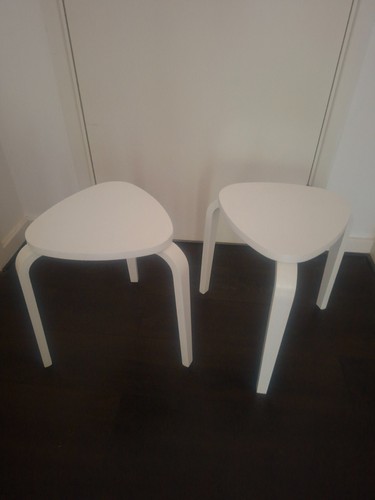 Ikea kyrre birch stools - ikea,