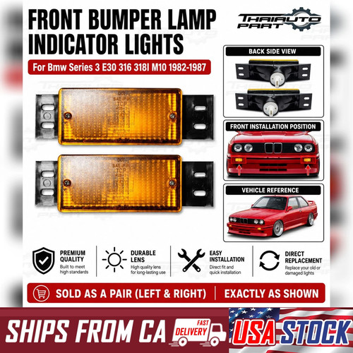 Front bumper lamp - front,