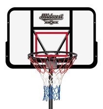 Basketball: Midwest Pro Basketball Stand (8ft, 9ft,10ft)
