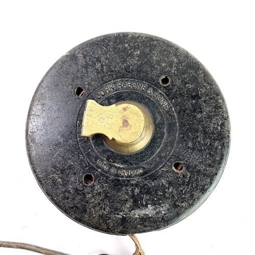Vintage hard black plastic - black,