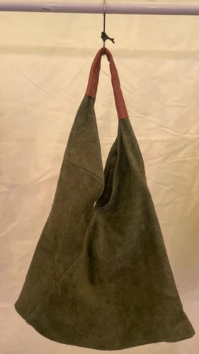 Borse pelle sage green - in,