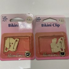 19mm Bikini Buckle, White