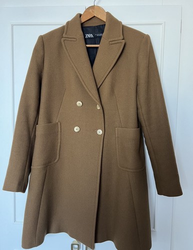 Zara camel coat size - coat,