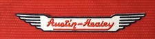 AUSTIN HEALEY 3000 WINGS CLASSIC BRITISH SPORTS CAR BADGE IRON SEW ON PATCH