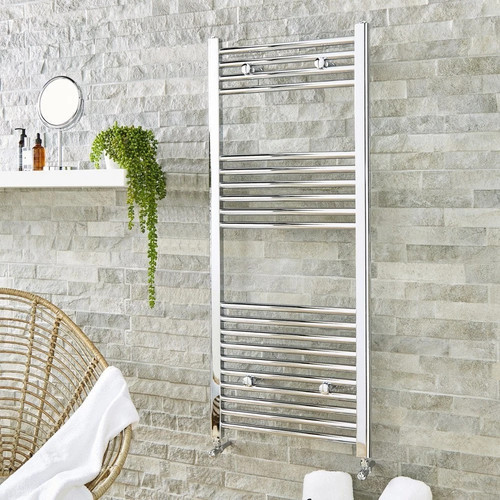 Bathroom straight heated - heated, towel