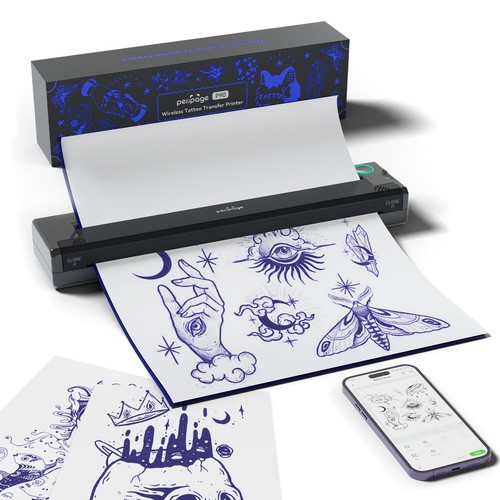 P90 wireless tattoo - wireless,