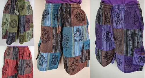 5xl patchwork elastic cotton - s-5xl,