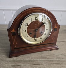 Vintage Inlaid Wooden Mantel